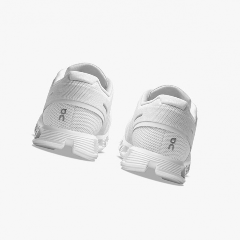 On Cloud 5 Running Shoes White | YIQ-285931