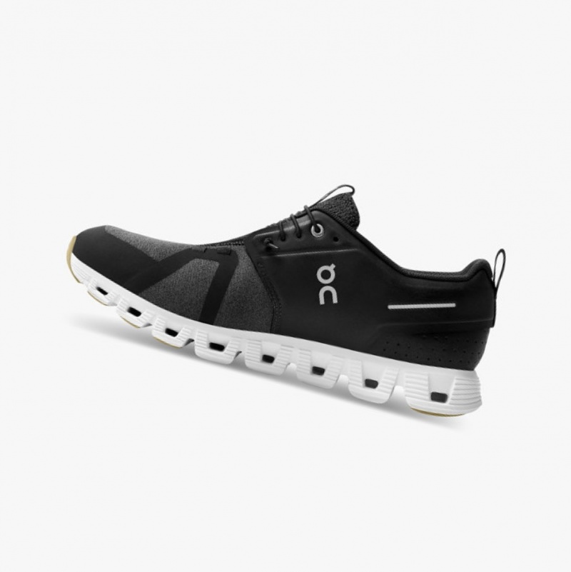 On Cloud 5 Terry Running Shoes Black/Almond | QLY-238196