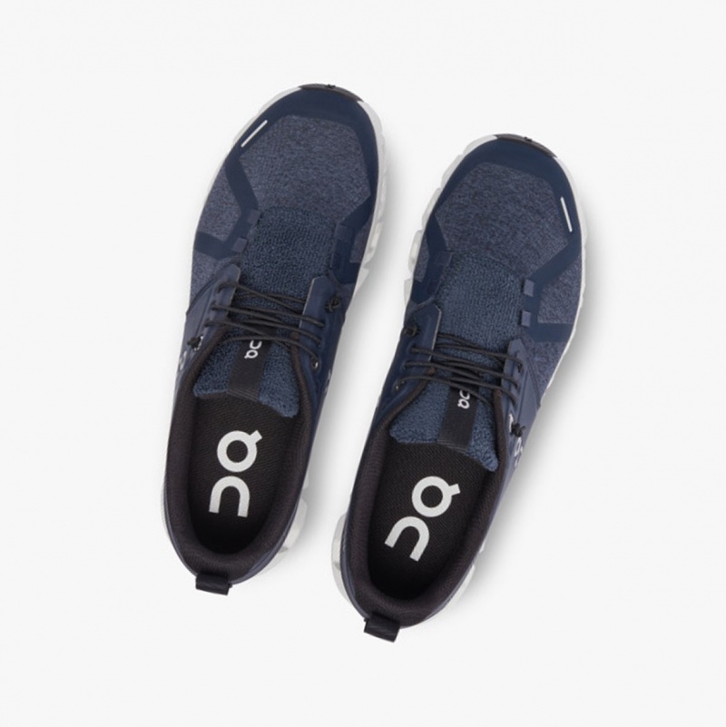 On Cloud 5 Terry Running Shoes Ink/Navy | BFQ-964753