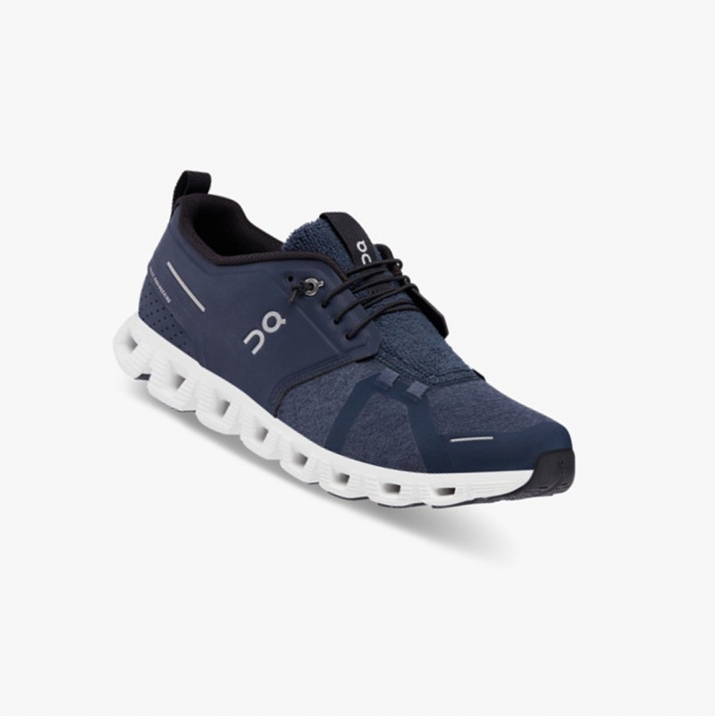 On Cloud 5 Terry Running Shoes Ink/Navy | BFQ-964753