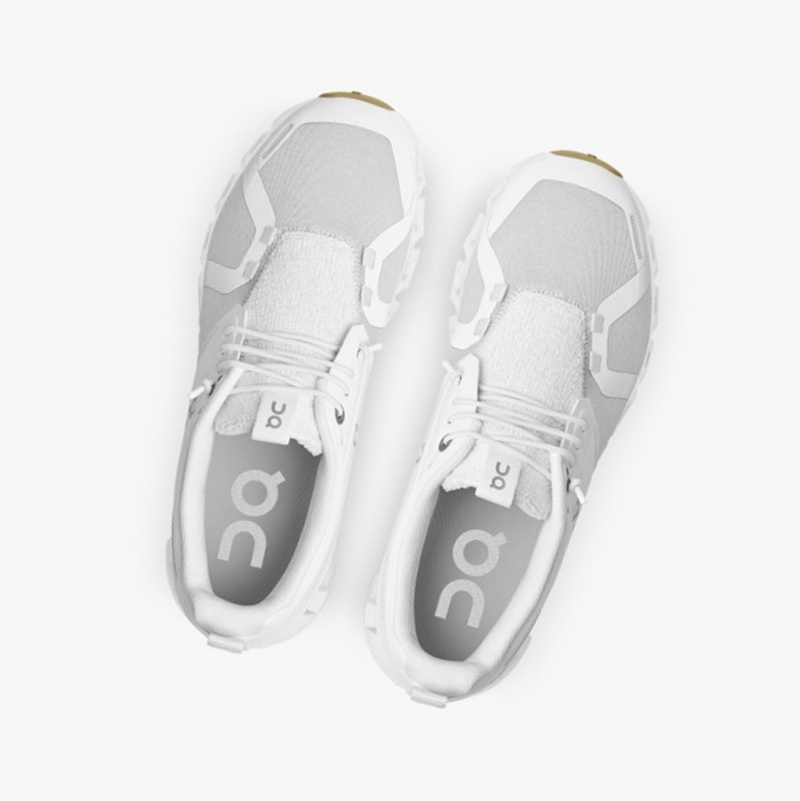 On Cloud 5 Terry Running Shoes White/Almond | HKI-028154