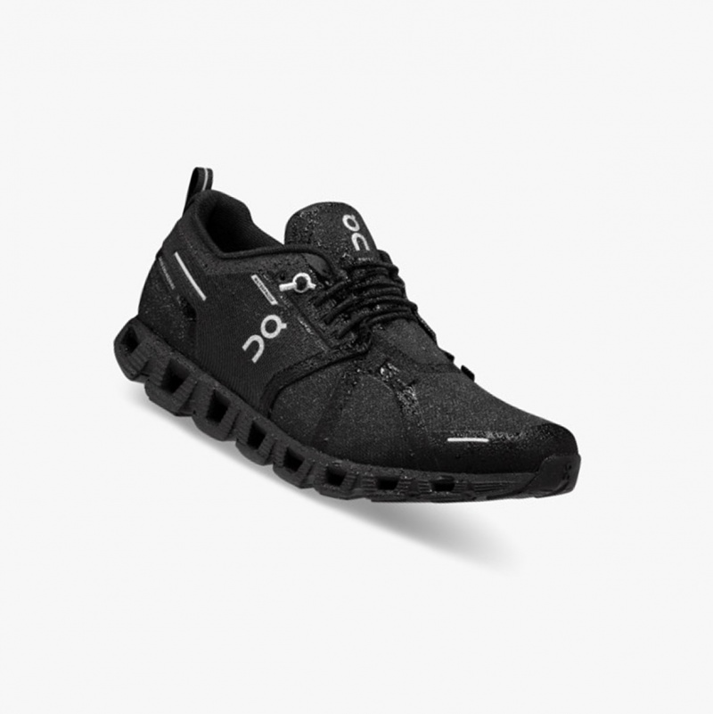 On Cloud 5 Waterproof Running Shoes Black | GHV-032674