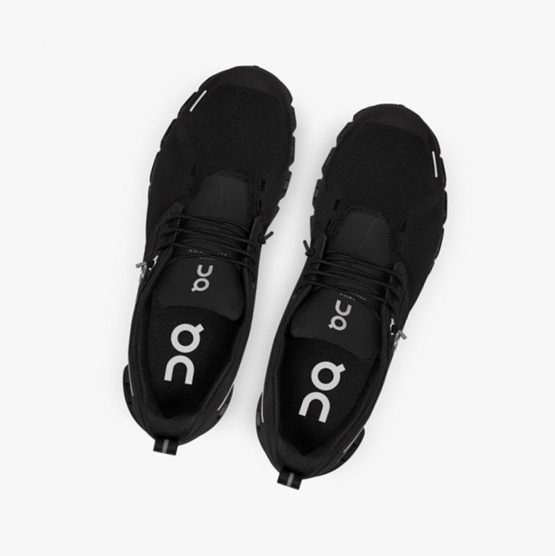 On Cloud 5 Waterproof Running Shoes Black | BOF-713659