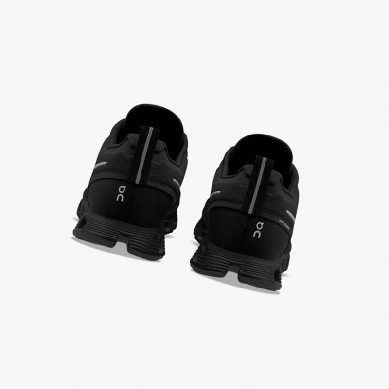 On Cloud 5 Waterproof Running Shoes Black | BOF-713659