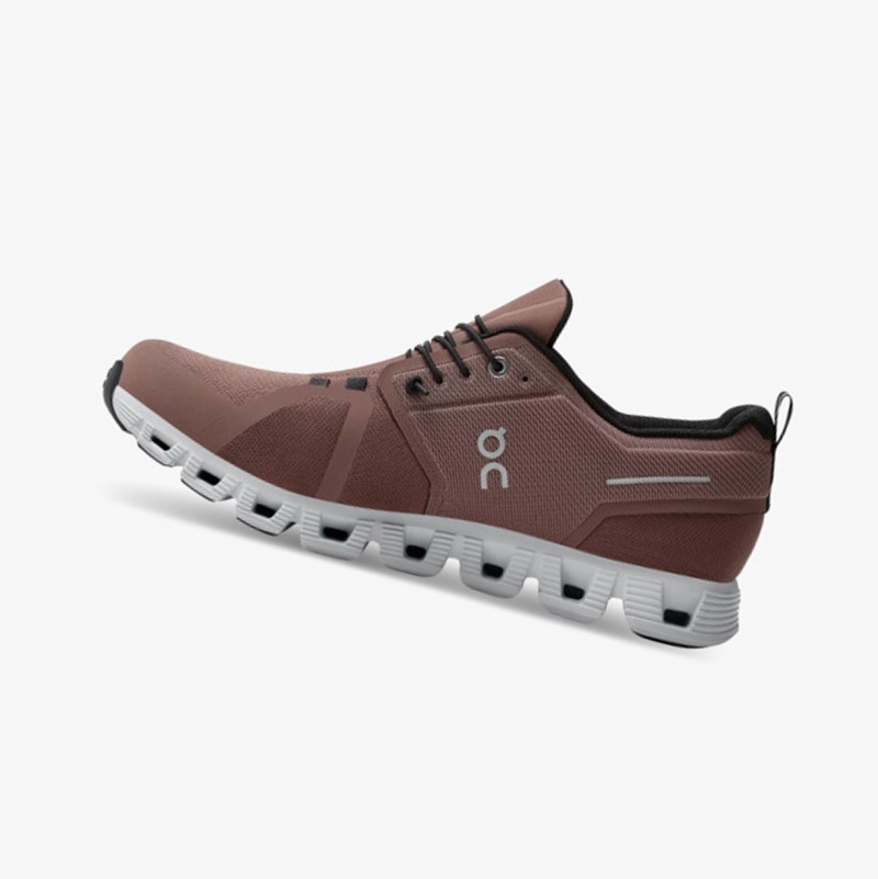 On Cloud 5 Waterproof Running Shoes Cocoa/Frost | FCE-319067