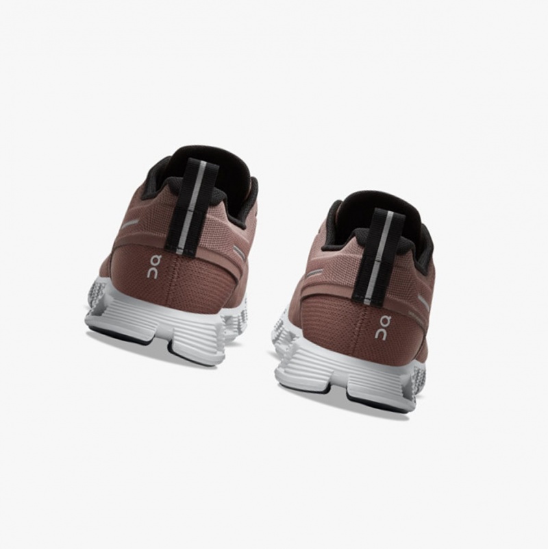 On Cloud 5 Waterproof Running Shoes Cocoa/Frost | QPZ-896021