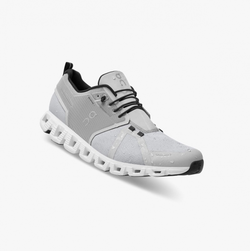 On Cloud 5 Waterproof Running Shoes Glacier/White | YRM-603789