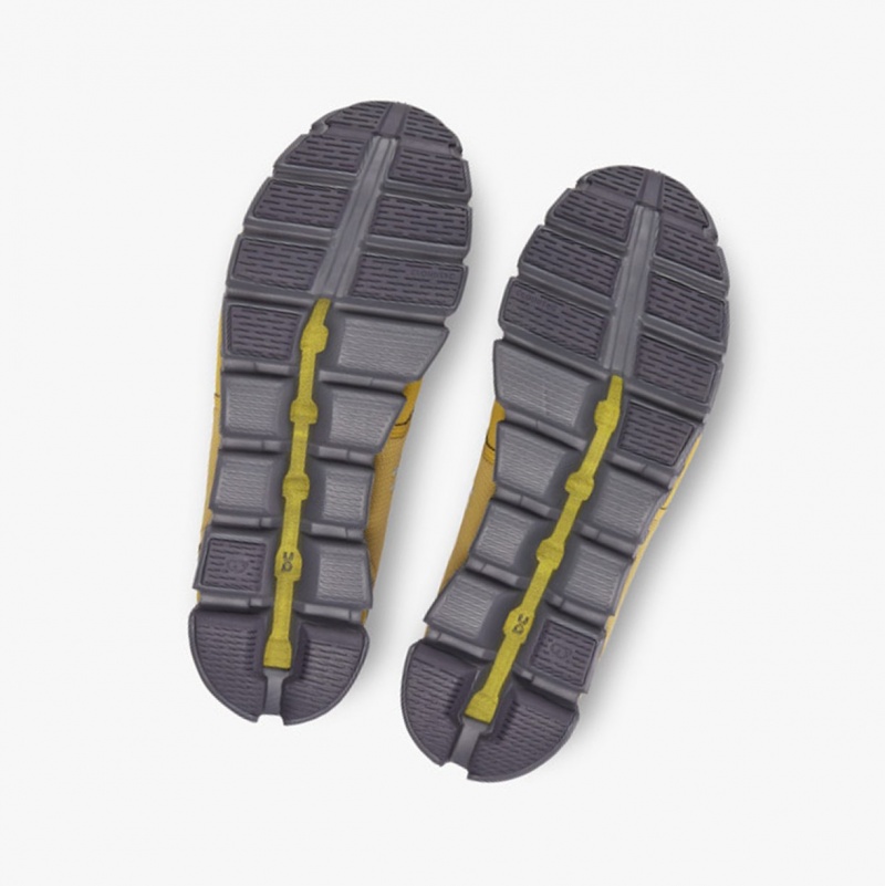 On Cloud 5 Waterproof Running Shoes Mustard/Rock | VYZ-109735