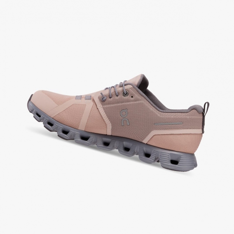 On Cloud 5 Waterproof Running Shoes Rose/Fossil | PKT-764092