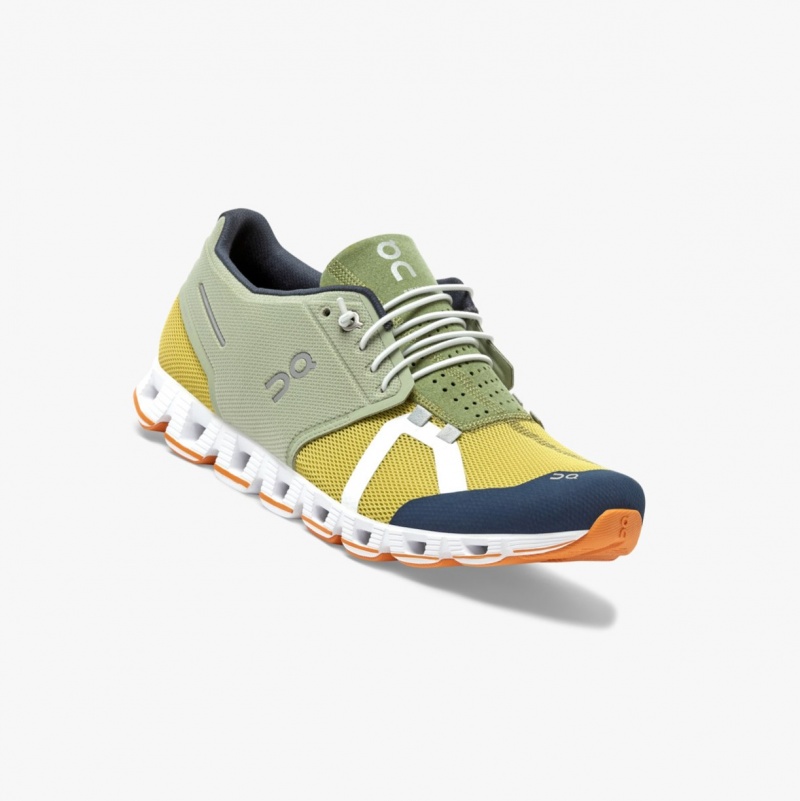 On Cloud 70 | 30 Road Running Shoes Green | ZKX-493710