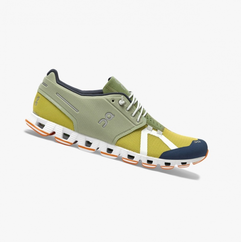 On Cloud 70 | 30 Road Running Shoes Green | ZKX-493710