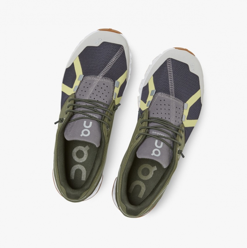 On Cloud 70 | 30 Road Running Shoes Olive | COH-269470