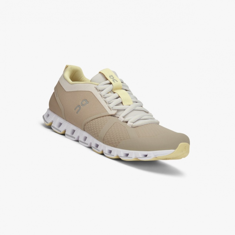 On Cloud Beam Road Running Shoes Beige | IHC-904758