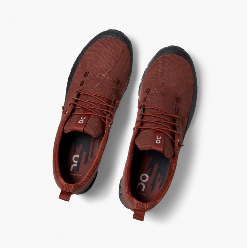 On Cloud Dip Road Running Shoes Burgundy | WSX-579830