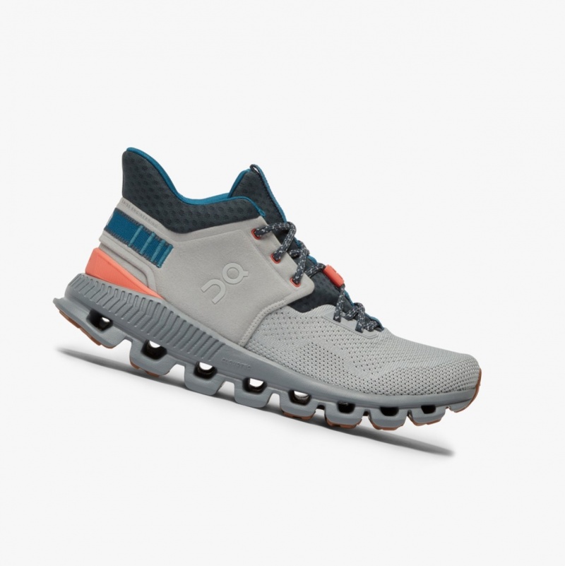 On Cloud Hi Edge Road Running Shoes Grey | EAO-178426