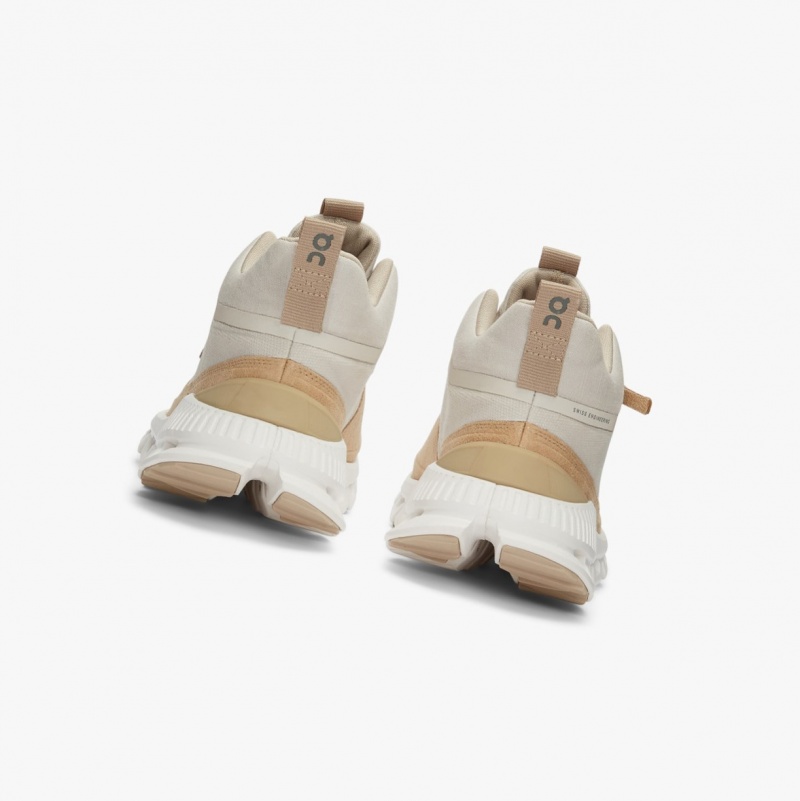 On Cloud Hi Road Running Shoes Beige | UER-623580