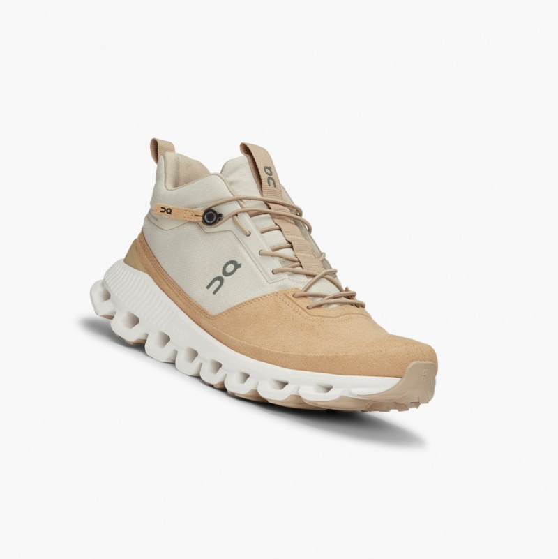 On Cloud Hi Road Running Shoes Beige | UER-623580