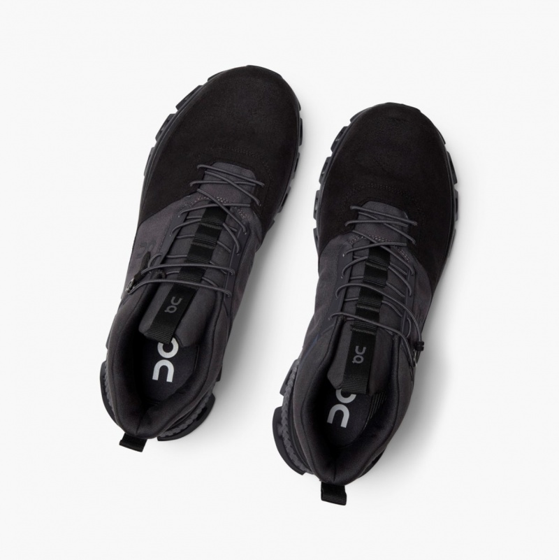 On Cloud Hi Road Running Shoes Black | PFD-368095