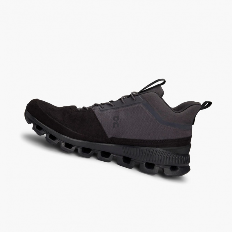 On Cloud Hi Road Running Shoes Black | PFD-368095