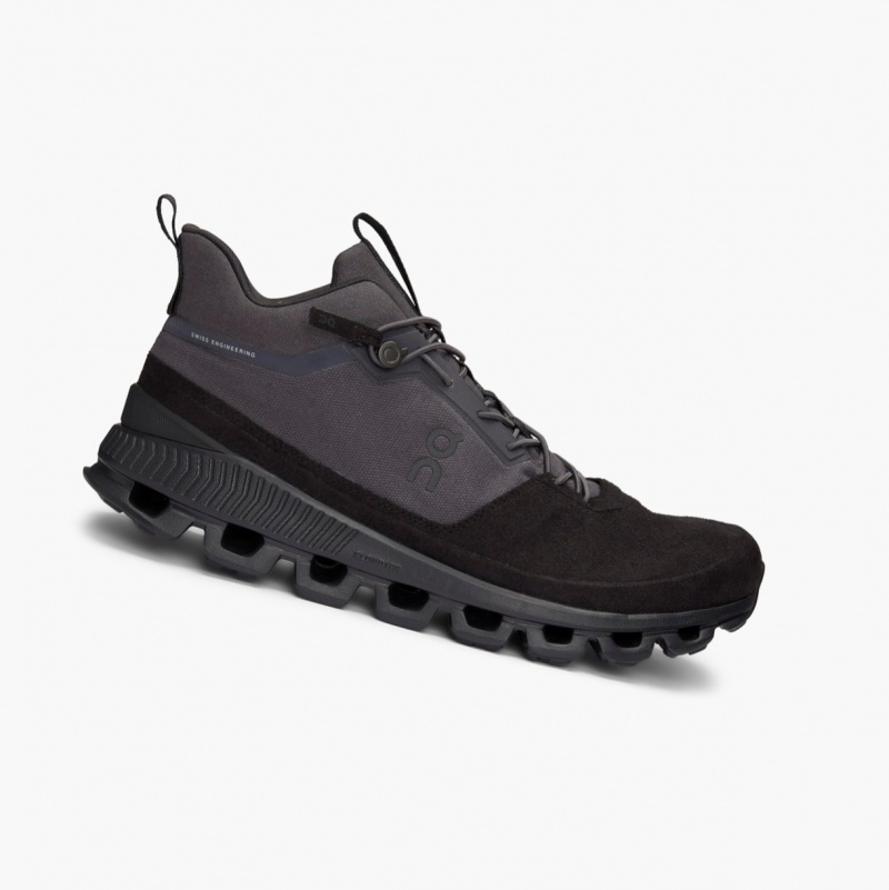 On Cloud Hi Road Running Shoes Black | PFD-368095