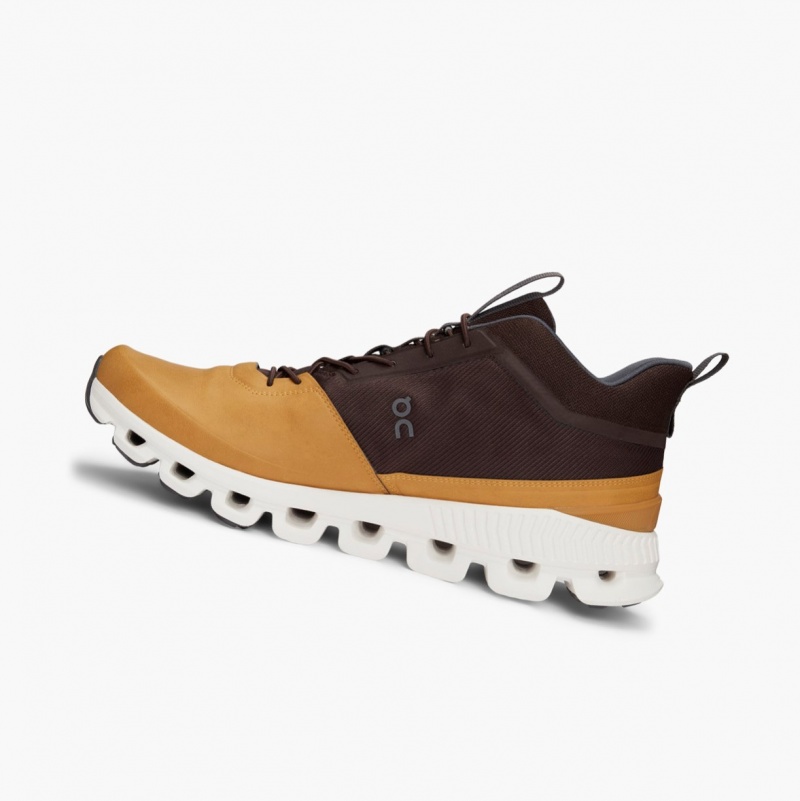 On Cloud Hi Road Running Shoes Brown | SIH-386452