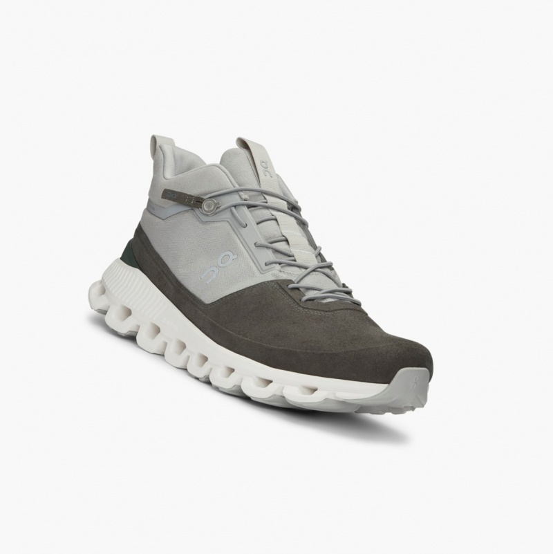 On Cloud Hi Road Running Shoes Grey | FJV-682750