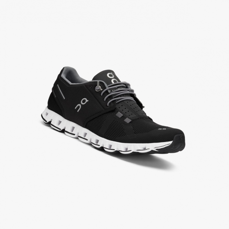 On Cloud Road Running Shoes Black | LXZ-792486