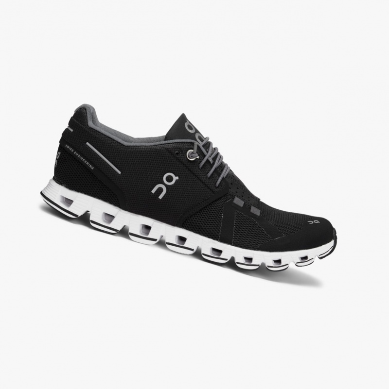 On Cloud Road Running Shoes Black | LXZ-792486