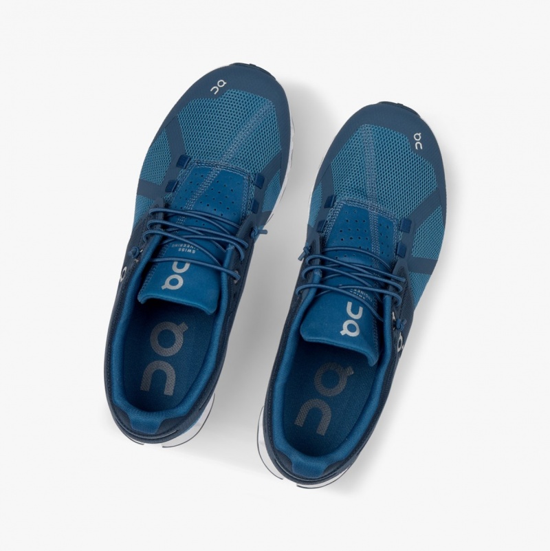 On Cloud Road Running Shoes Blue | BQH-129634