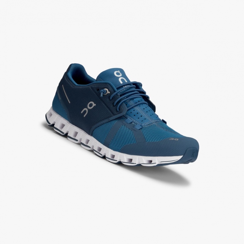 On Cloud Road Running Shoes Blue | BQH-129634