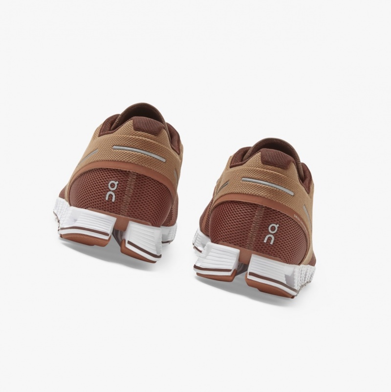 On Cloud Road Running Shoes Brown | YRT-519834