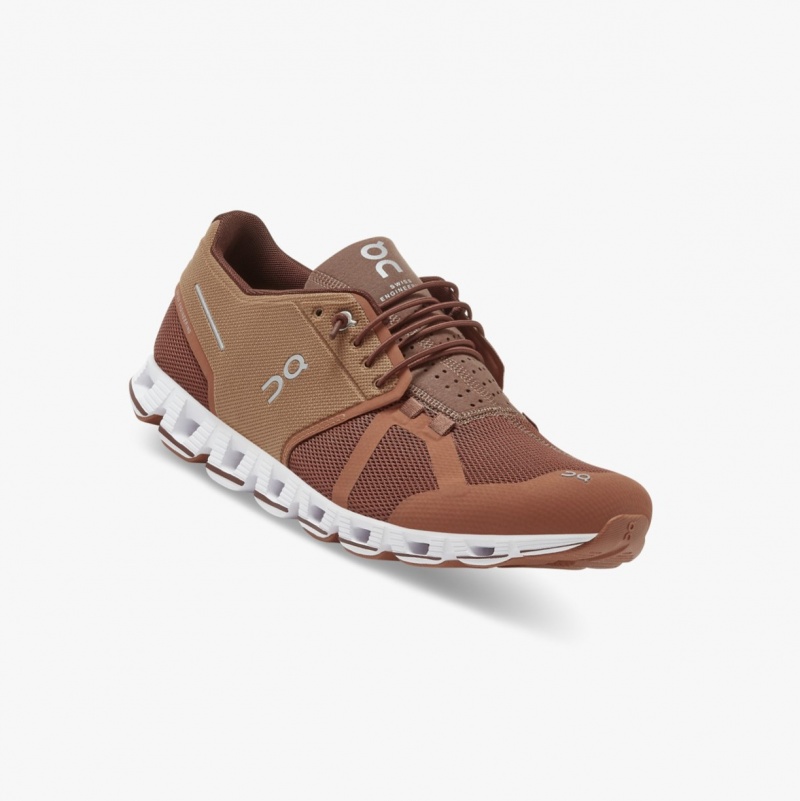 On Cloud Road Running Shoes Brown | YRT-519834