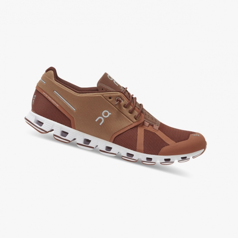 On Cloud Road Running Shoes Brown | YRT-519834