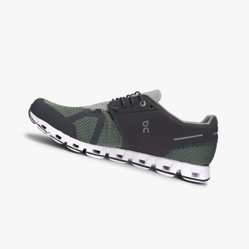 On Cloud Road Running Shoes Green | GAB-382975