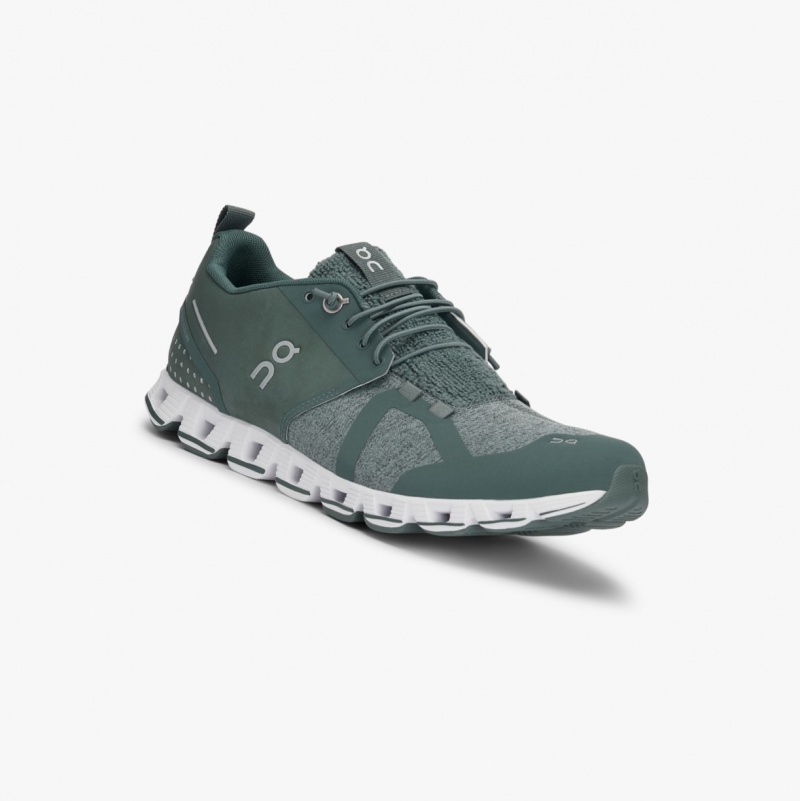 On Cloud Terry Road Running Shoes Olive | VQP-653721