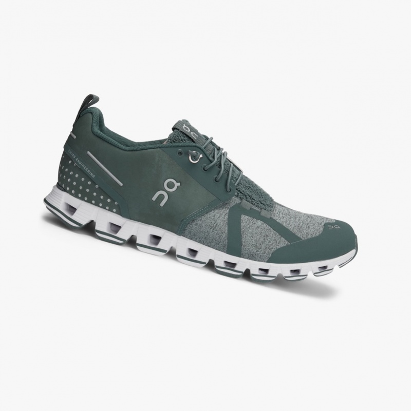 On Cloud Terry Road Running Shoes Olive | VQP-653721