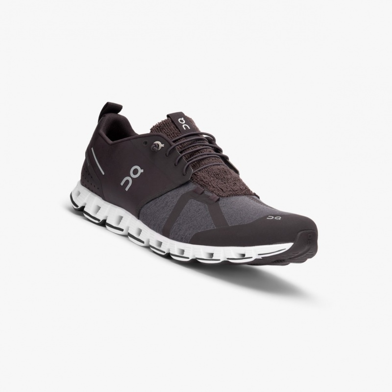 On Cloud Terry Road Running Shoes Pebble | JZY-759612