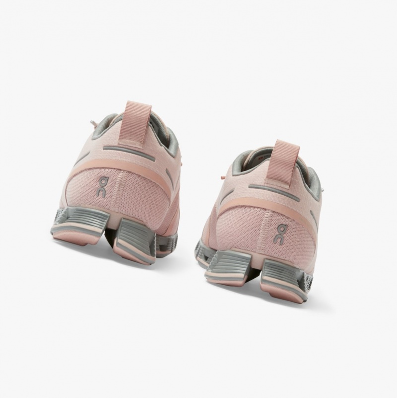 On Cloud Waterproof Road Running Shoes Rose | DGT-630952