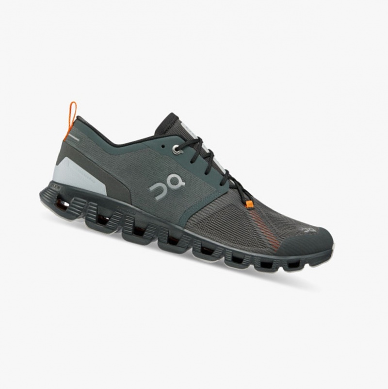 On Cloud X 3 Shift Running Shoes Lead/Turmeric | WFN-653742