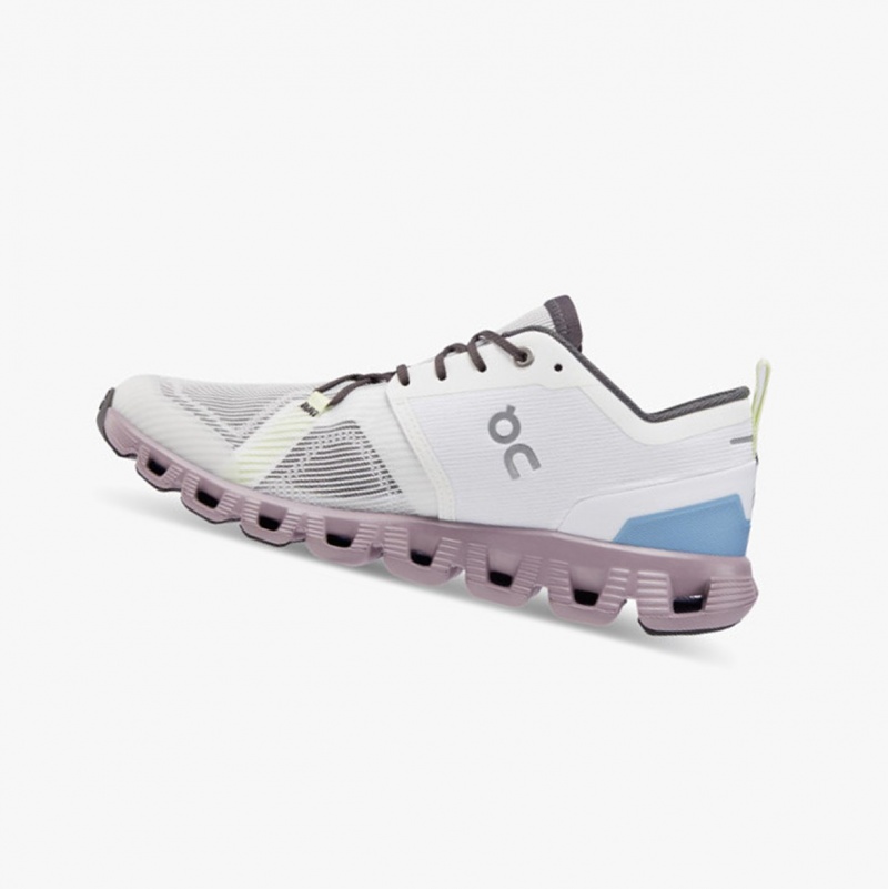 On Cloud X 3 Shift Running Shoes White/Heron | LWO-938751