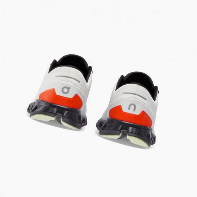 On Cloud X 3 Training Shoes Ivory/Flame | NEA-216938