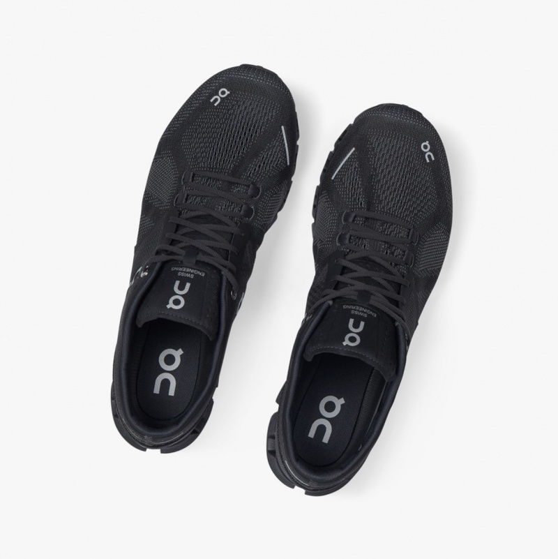 On Cloud X Training Shoes Black | VGM-870436