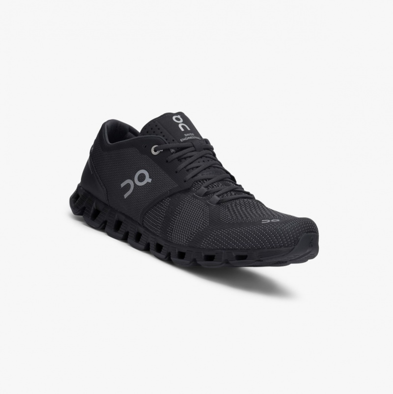 On Cloud X Training Shoes Black | VGM-870436