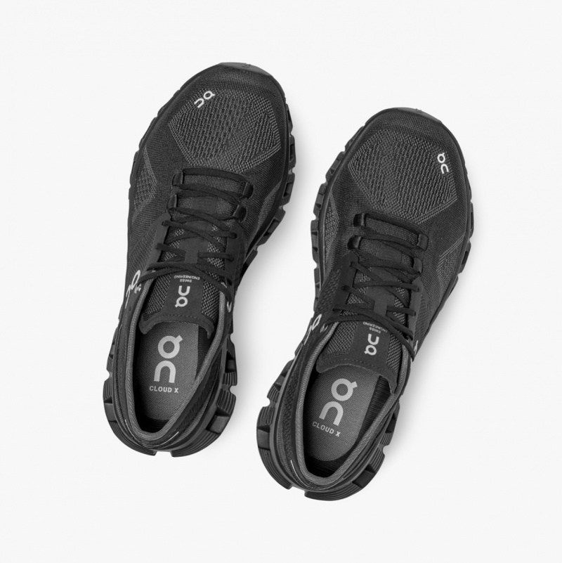 On Cloud X Training Shoes Black | XDW-584906