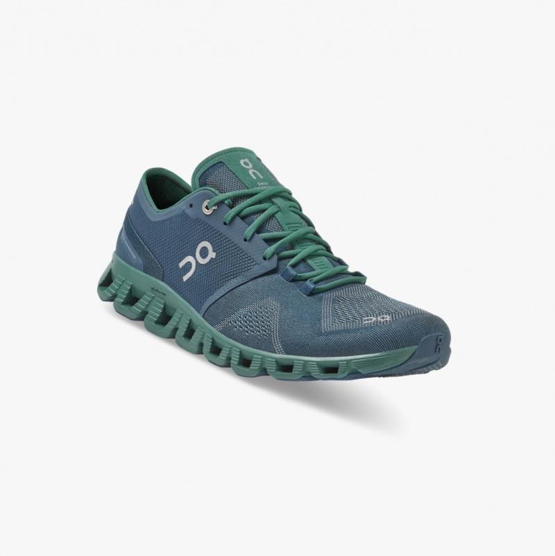 On Cloud X Training Shoes Blue | PUN-142950