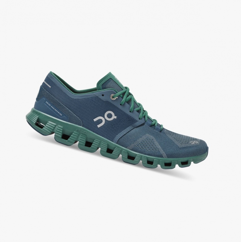 On Cloud X Training Shoes Blue | PUN-142950