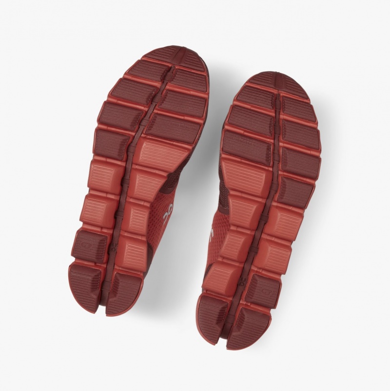 On Cloud X Training Shoes Burgundy | OXV-658710