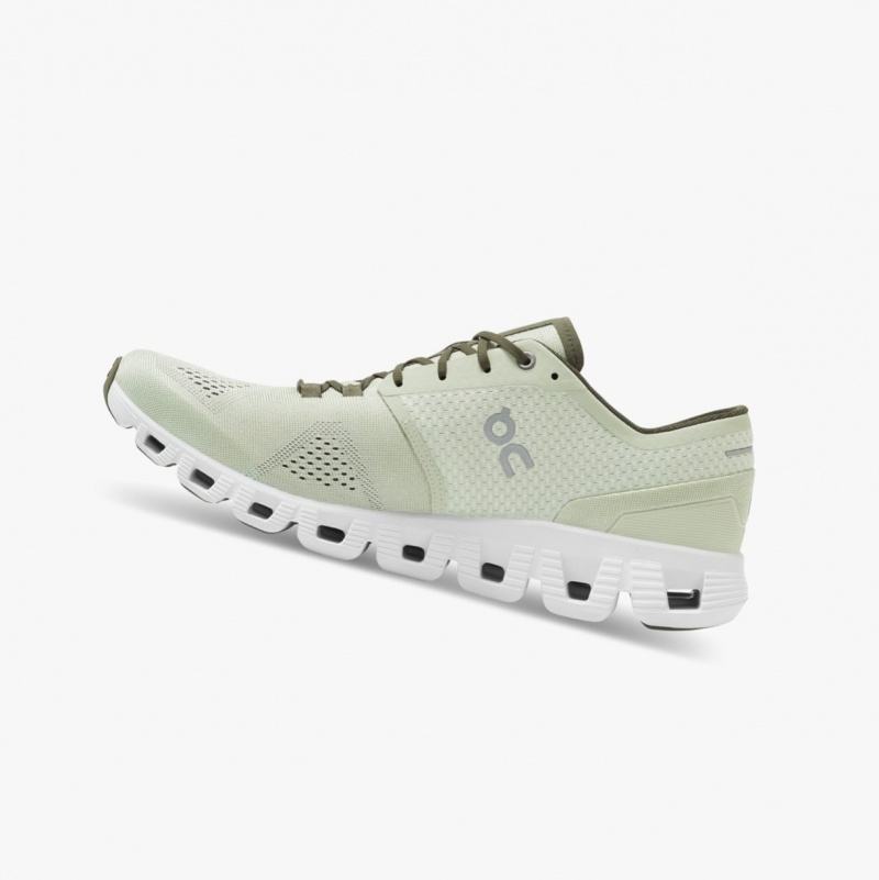 On Cloud X Training Shoes Green | HJI-012935