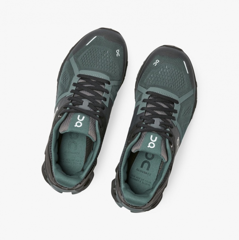 On Cloudace Road Running Shoes Black/Olive | QXB-692043