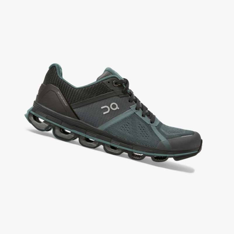 On Cloudace Road Running Shoes Black/Olive | QXB-692043